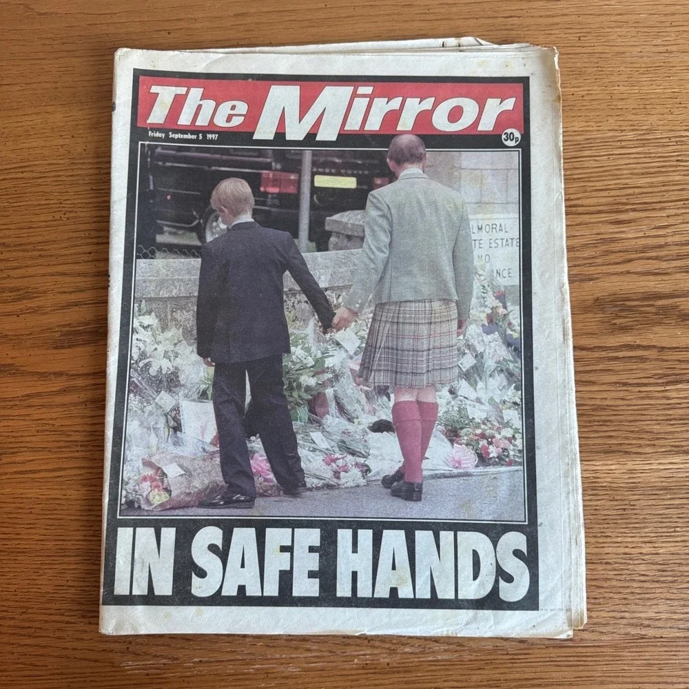 The Mirror Newspaper Princess Diana Memorial Edition September 5, 1997